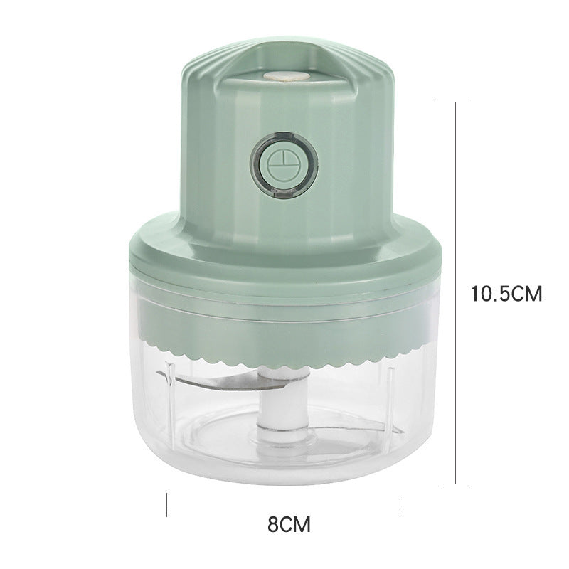 Wireless Electric Mini Garlic Press and Meat Grinder