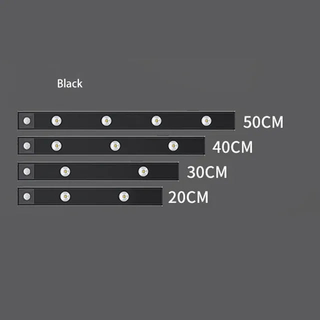 LED Under Cabinet Night Light with PIR Motion Sensor