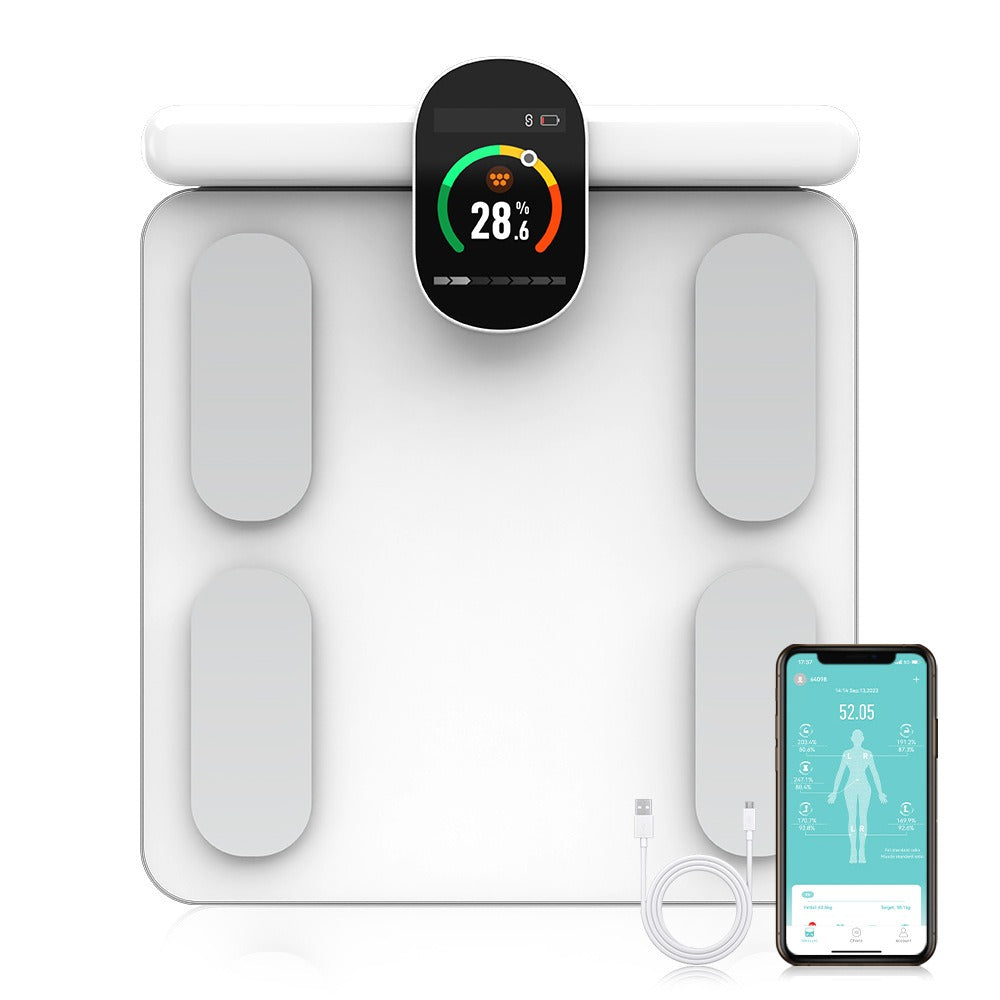 Intelligent 8-Electrode Precision Body Fat Scale