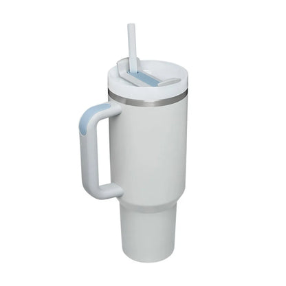 Stainless Steel Spill Proof 40 oz Straw Insulated Tumbler