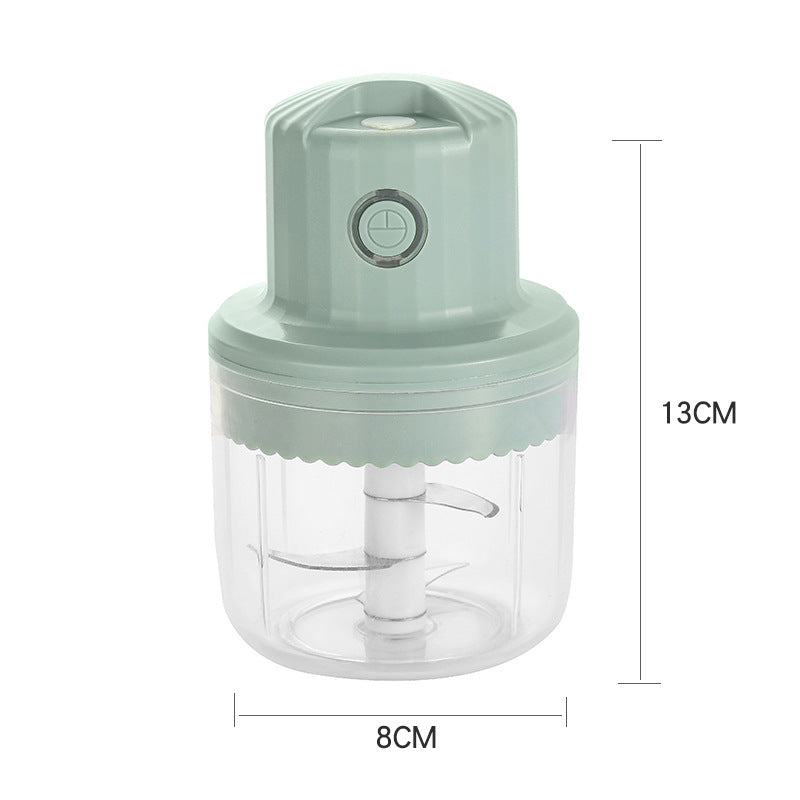 Wireless Electric Mini Garlic Press and Meat Grinder