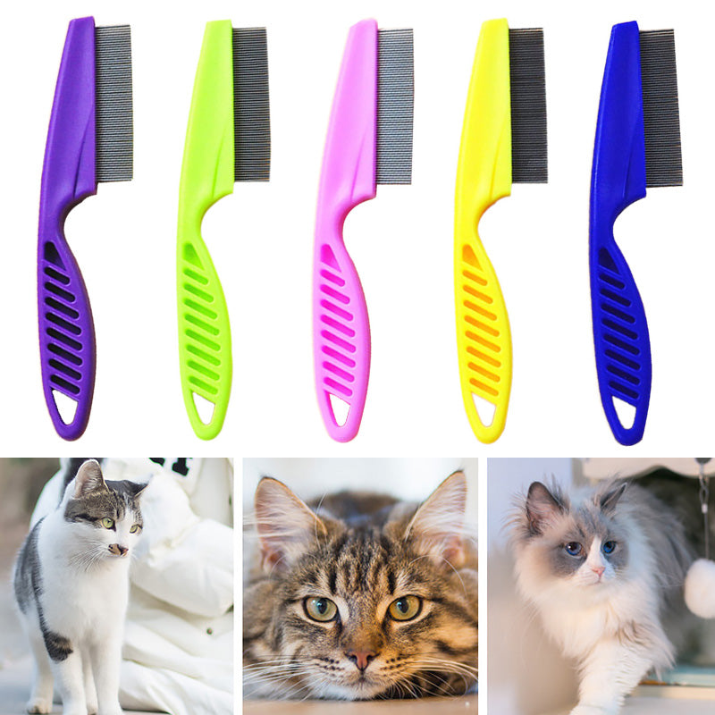 Stainless Steel Pet Hair Removal Comb for Cats