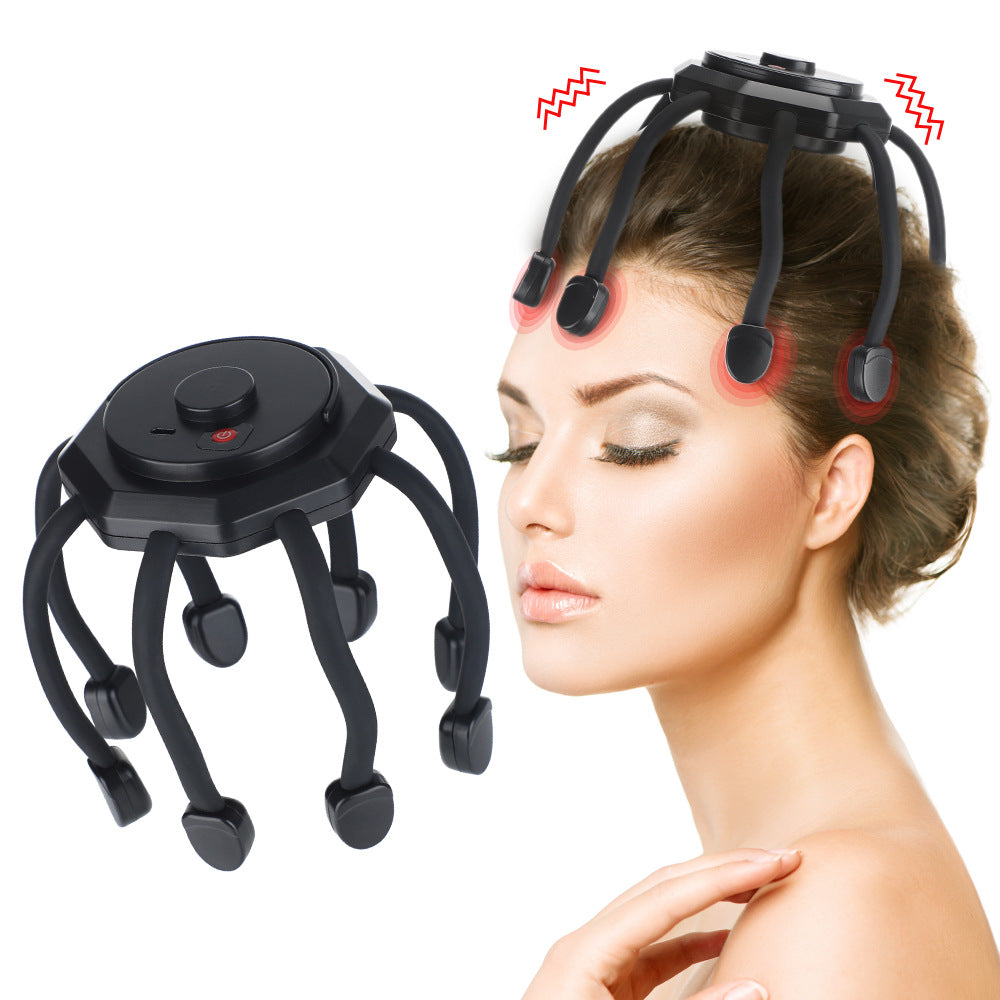 Electric Head Massager - Intelligent Therapy Device