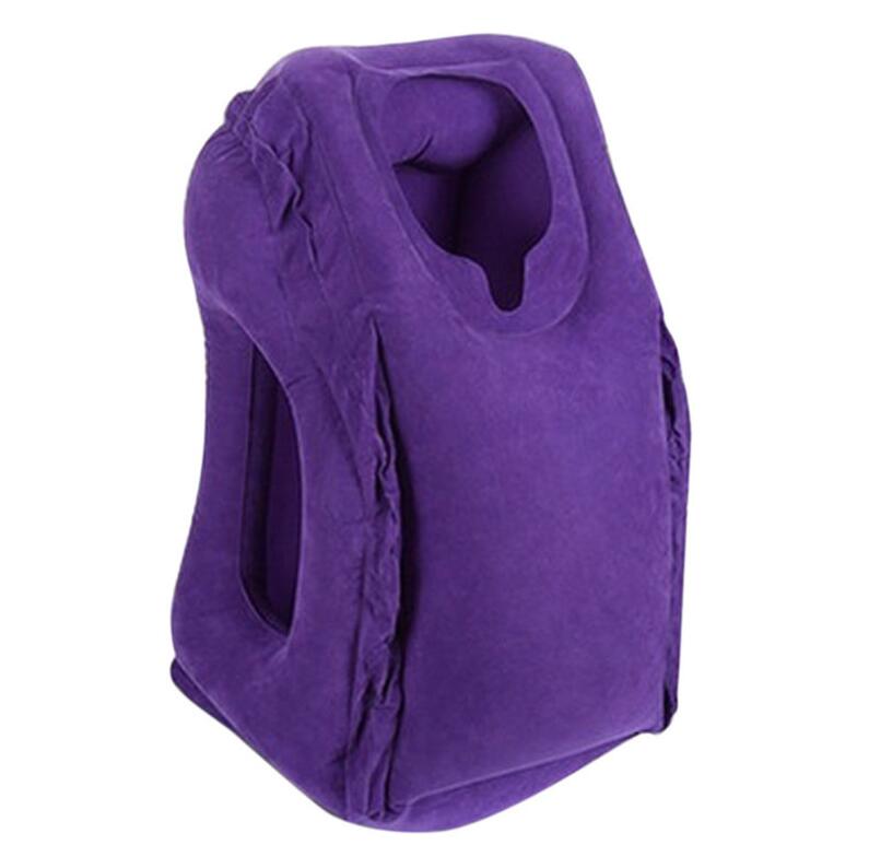Inflatable Travel Pillow for Sleeping and Support