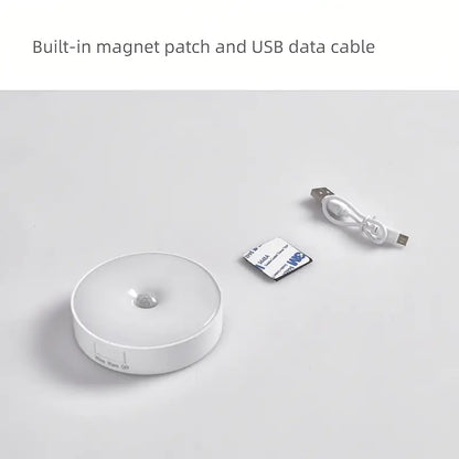 Rechargeable Cordless LED Night Light with Sensor