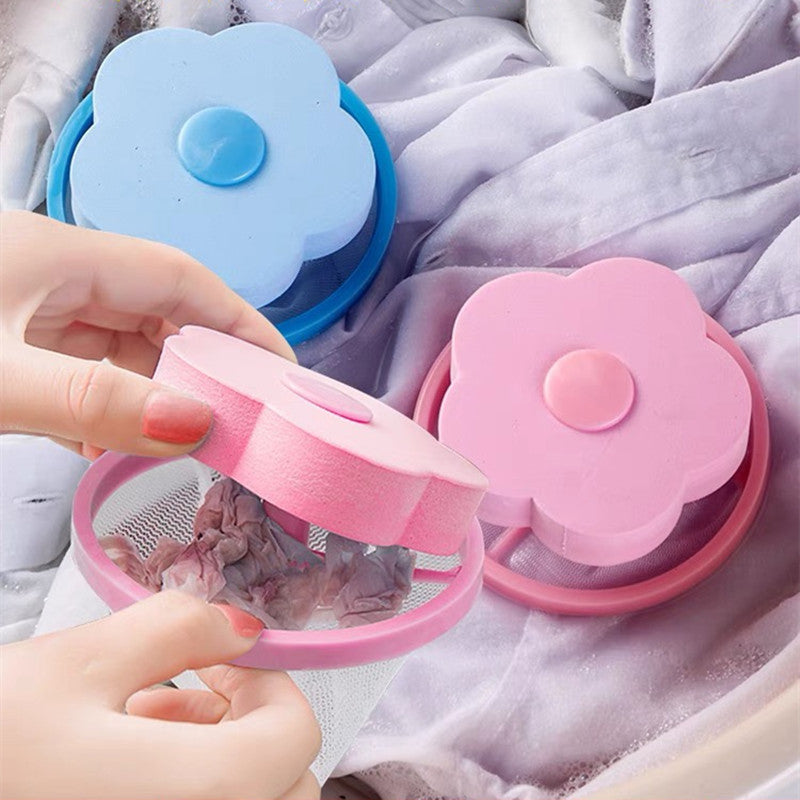 Reusable Pet Hair Remover Floating Washing Machine Filter