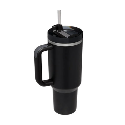 Stainless Steel Spill Proof 40 oz Straw Insulated Tumbler