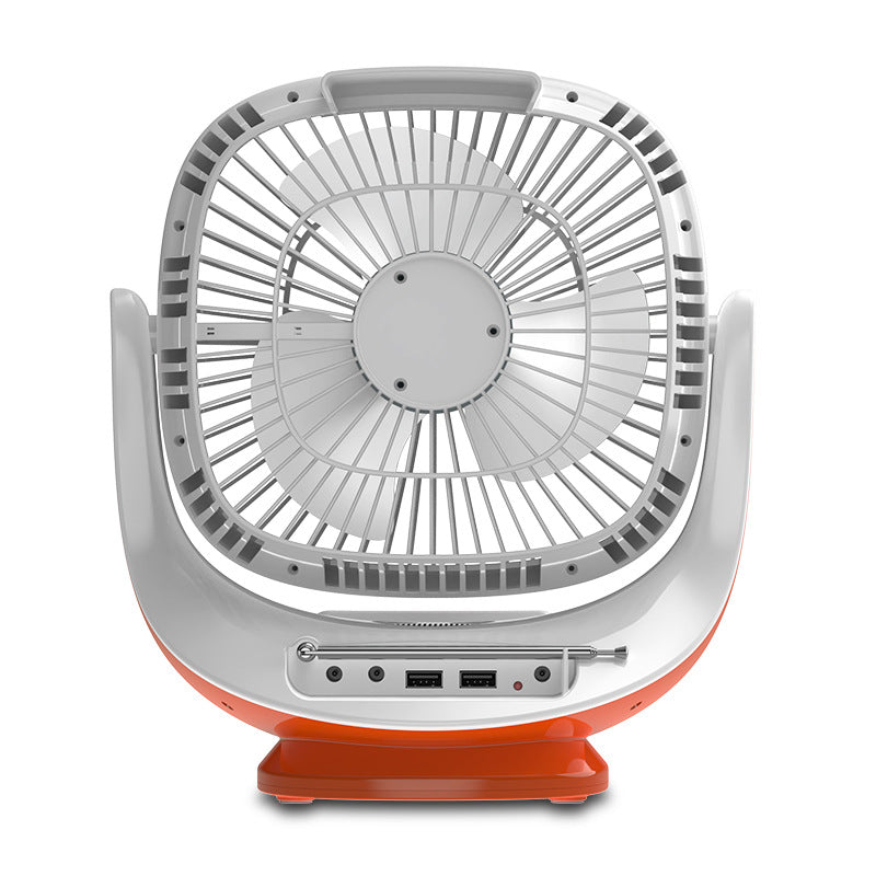 Portable Solar Fan with Rechargeable Power System EP-088