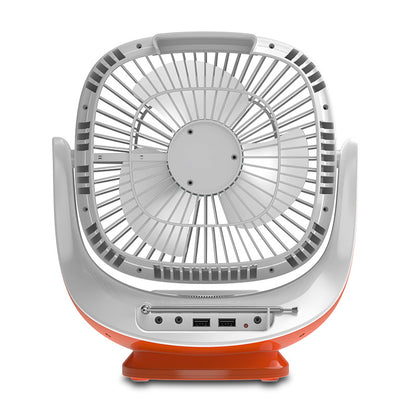 Portable Solar Fan with Rechargeable Power System EP-088