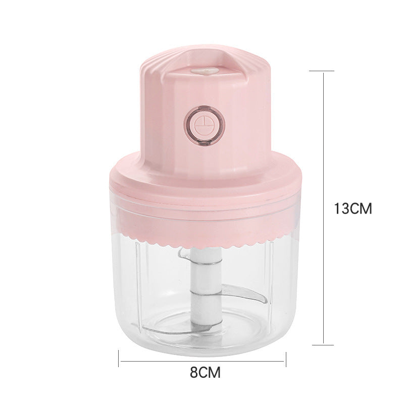 Wireless Electric Mini Garlic Press and Meat Grinder