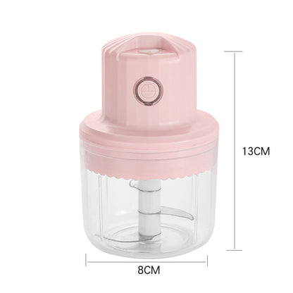 Wireless Electric Mini Garlic Press and Meat Grinder
