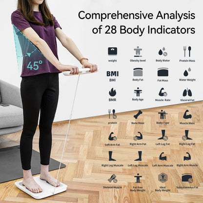 Professional 8-Electrode Body Fat Scale