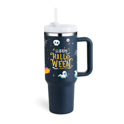 Stainless Steel Spill Proof 40 oz Straw Insulated Tumbler