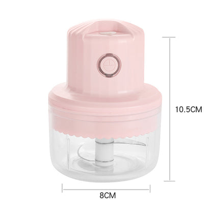 Wireless Electric Mini Garlic Press and Meat Grinder