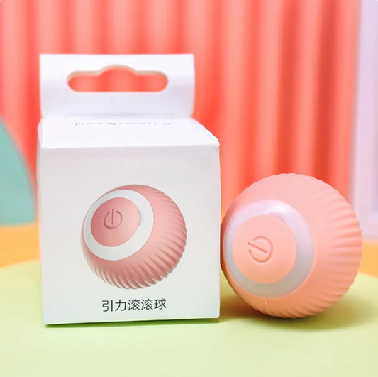 Smart Interactive Cat Teaser Ball - Self-Relieving Rolling Toy