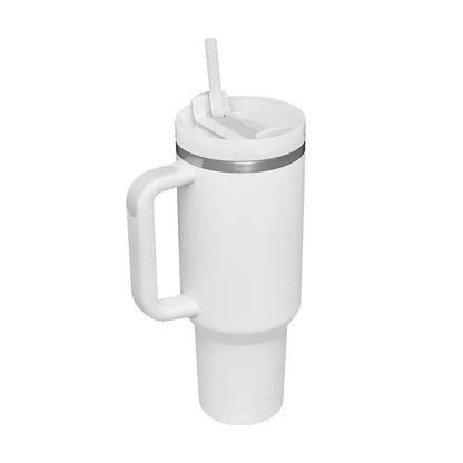 Stainless Steel Spill Proof 40 oz Straw Insulated Tumbler