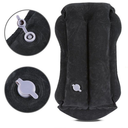 Inflatable Travel Pillow for Sleeping and Support