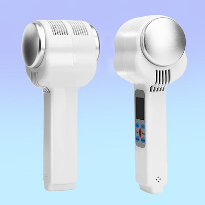 Handheld LCD Hot Cold Beauty Device for Home Use