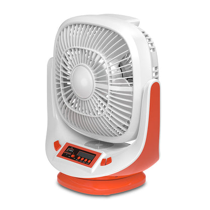 Portable Solar Fan with Rechargeable Power System EP-088