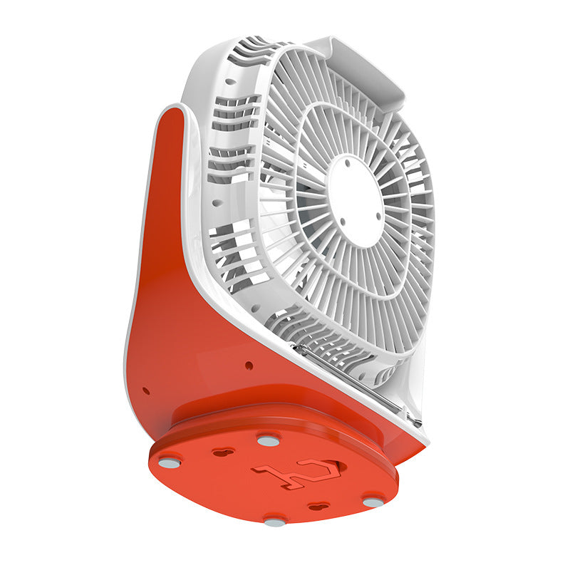 Portable Solar Fan with Rechargeable Power System EP-088
