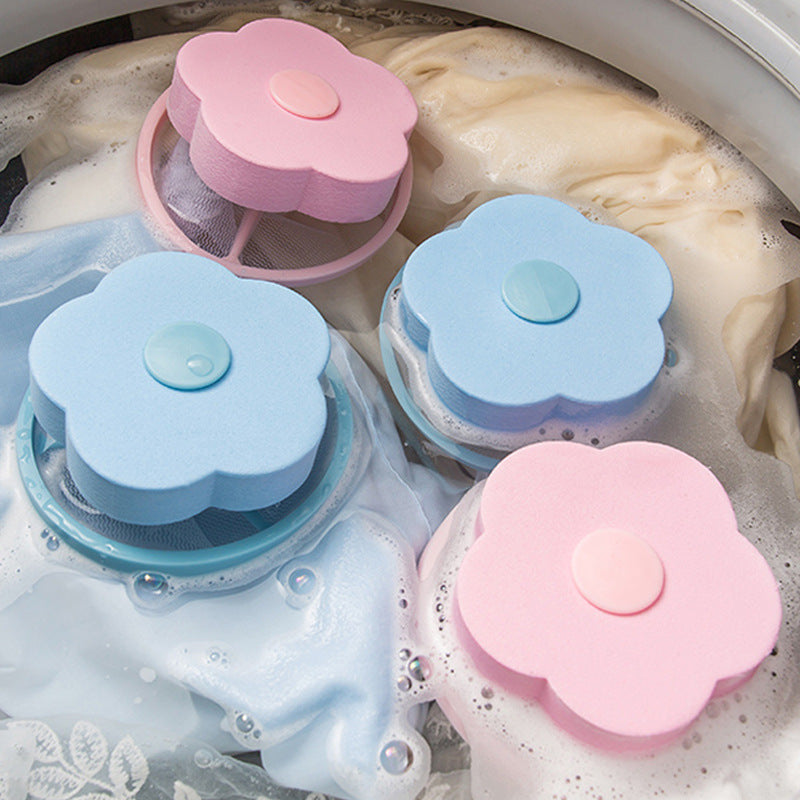 Reusable Pet Hair Remover Floating Washing Machine Filter