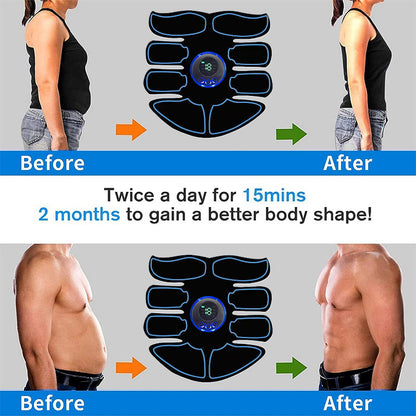 EMS Abdominal Trainer with Vibration and Heat Function