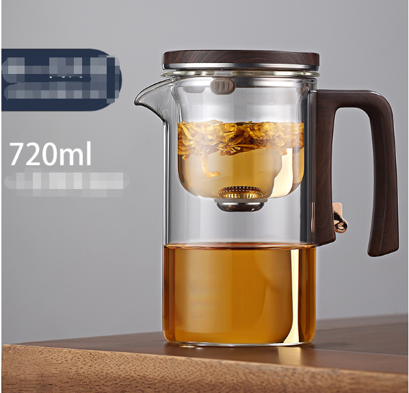 Teapot All-glass Heat-resistant Filter