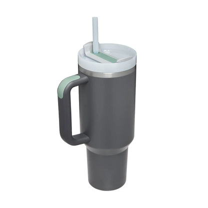 Stainless Steel Spill Proof 40 oz Straw Insulated Tumbler