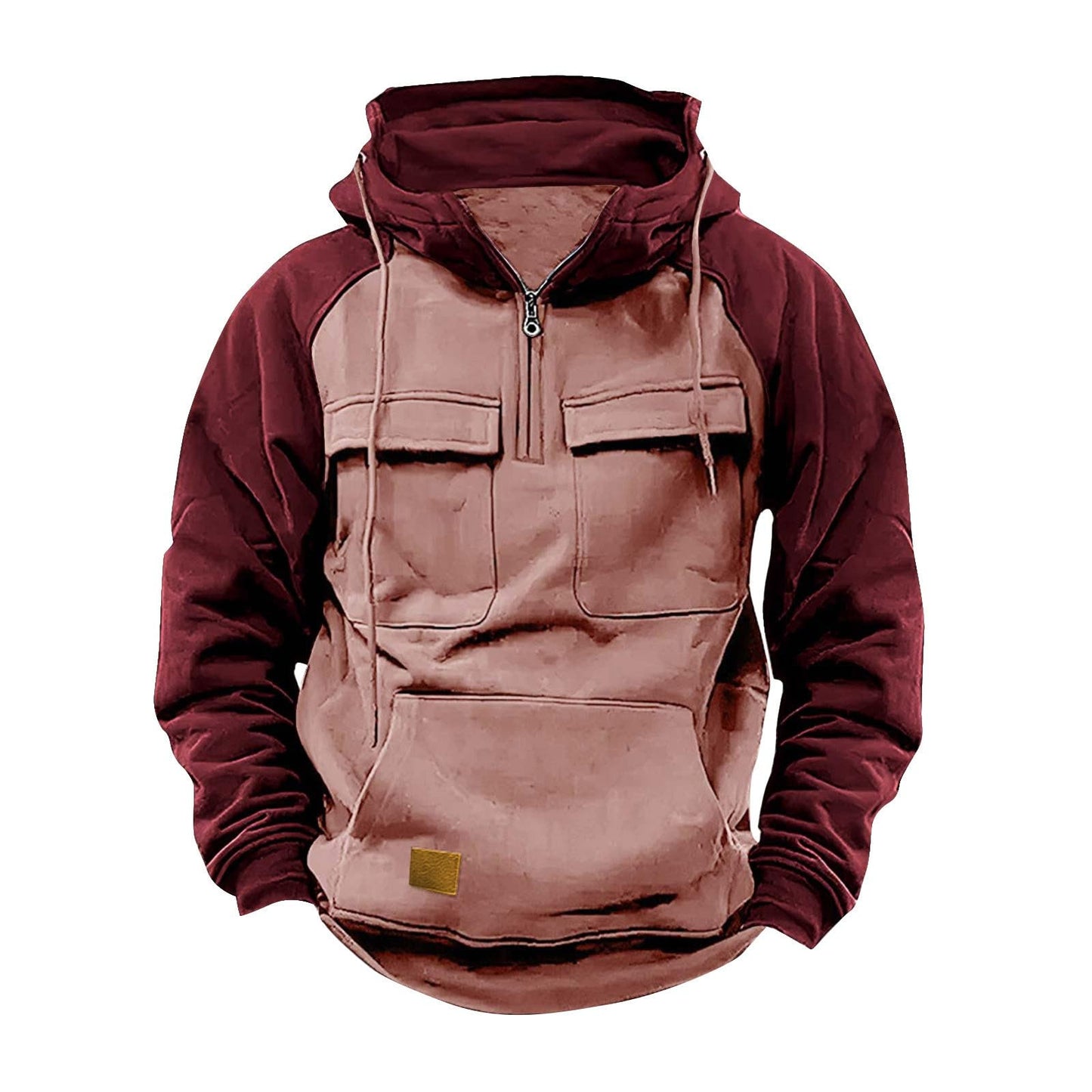 black deals today Cargo Pullover Hoodies Full Zip Wool Sweaters Full Zip Wool Sweaters zip up hoodie men mens zip up hoodie Mens Quarter Button Pullover today of the day