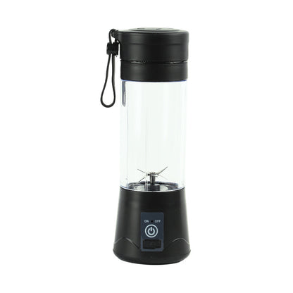 USB Rechargeable 380ml Portable Juicer Cup - Black