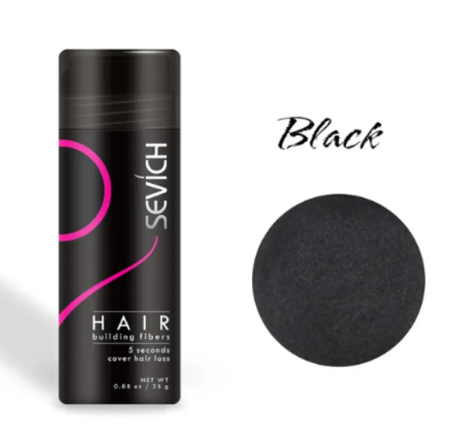 Hair Fiber Concealer for Thinning Hair – Instant Fuller-Looking Coverage