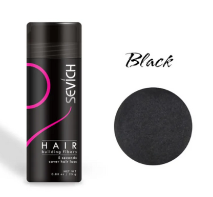 Hair Fiber Concealer for Thinning Hair – Instant Fuller-Looking Coverage