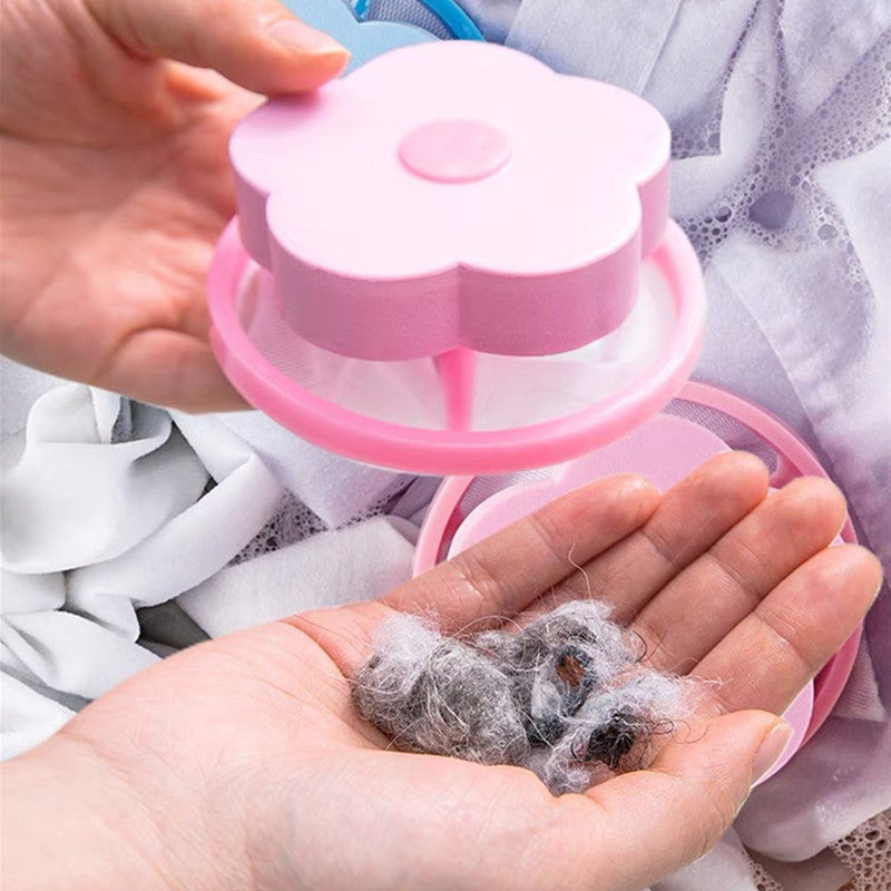 Reusable Pet Hair Remover Floating Washing Machine Filter