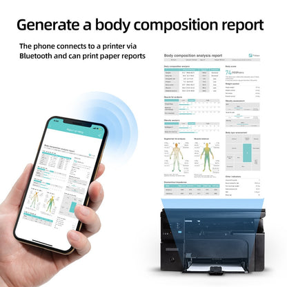 Intelligent 8-Electrode Precision Body Fat Scale