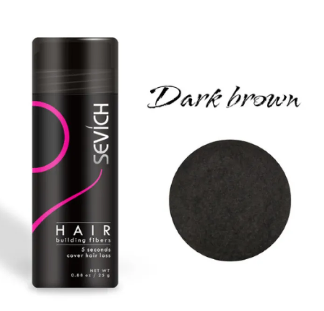 Hair Fiber Concealer for Thinning Hair – Instant Fuller-Looking Coverage