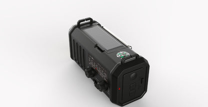 Emergency Solar Hand Crank Flashlight Radio