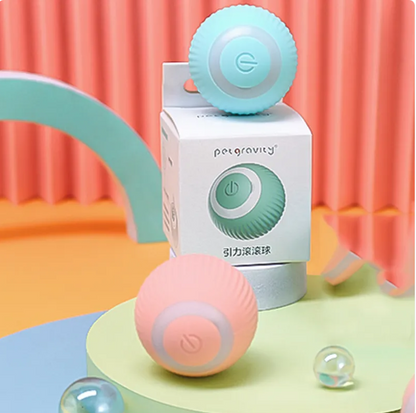 Smart Interactive Cat Teaser Ball - Self-Relieving Rolling Toy
