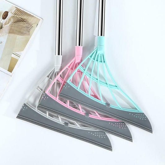 Silicone Floor Broom and Wiper for Pet Hair Cleaning
