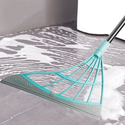 Silicone Floor Broom and Wiper for Pet Hair Cleaning