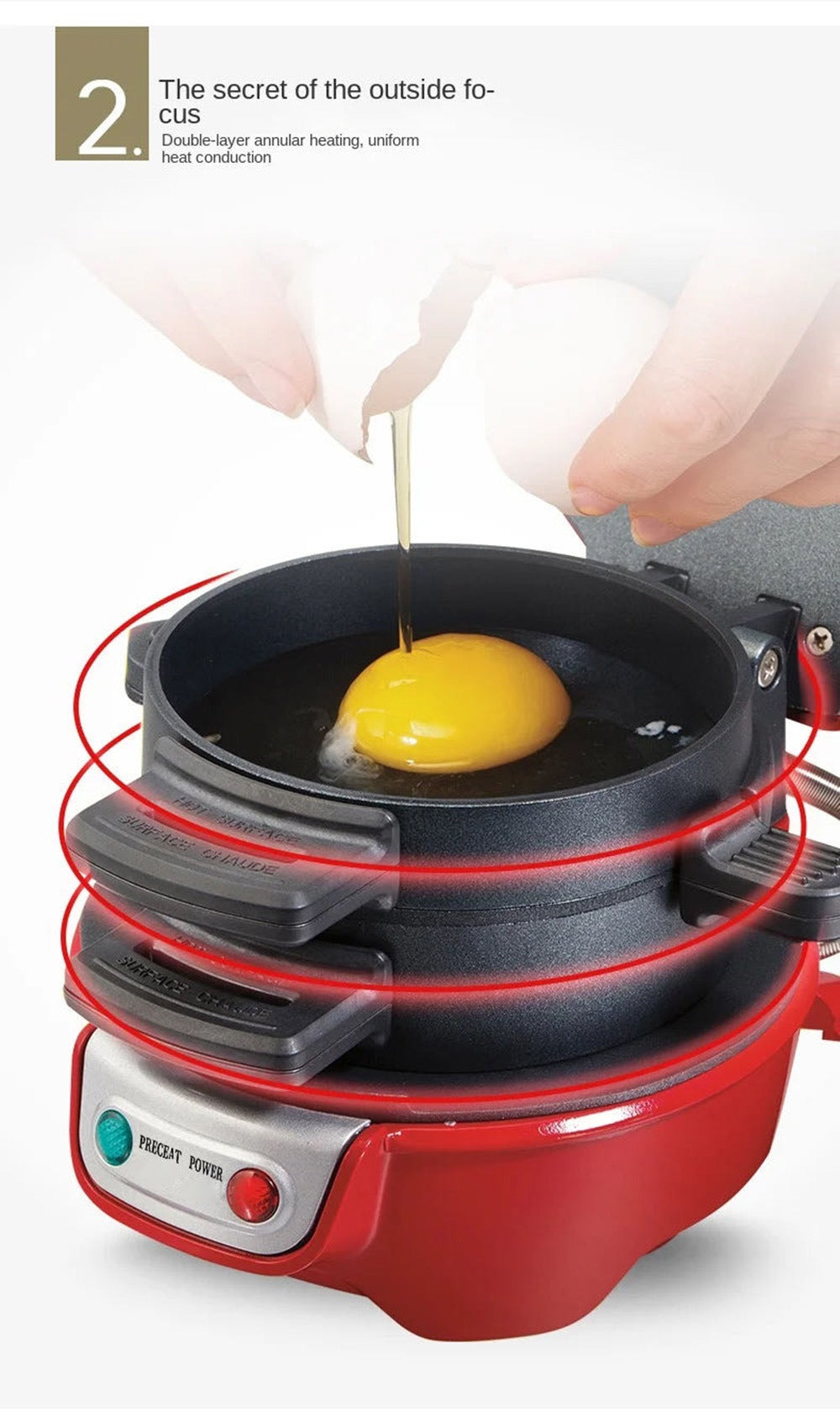 110V Breakfast Sandwich Maker