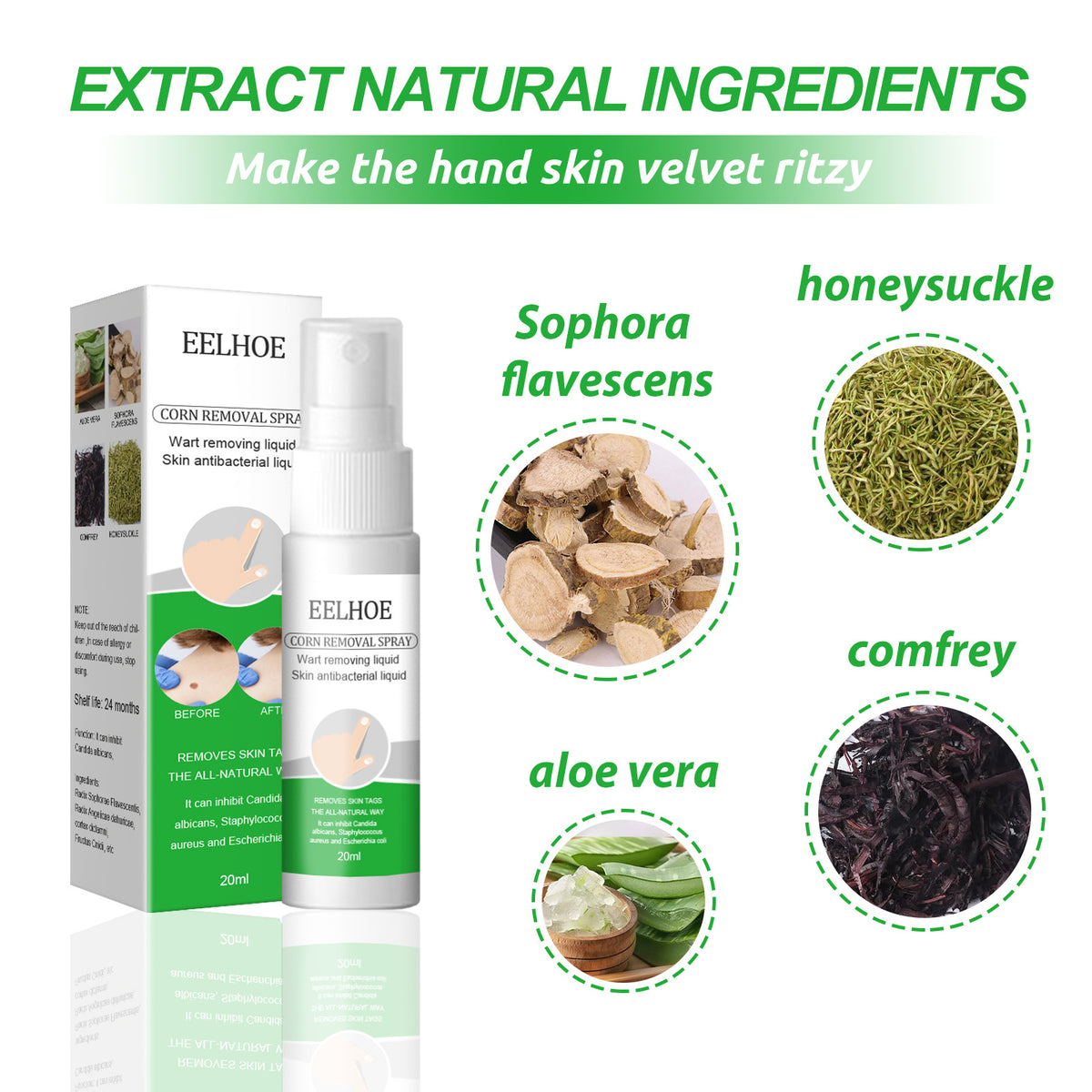 EELHOE Wart Removal Liquid for Skin Growths