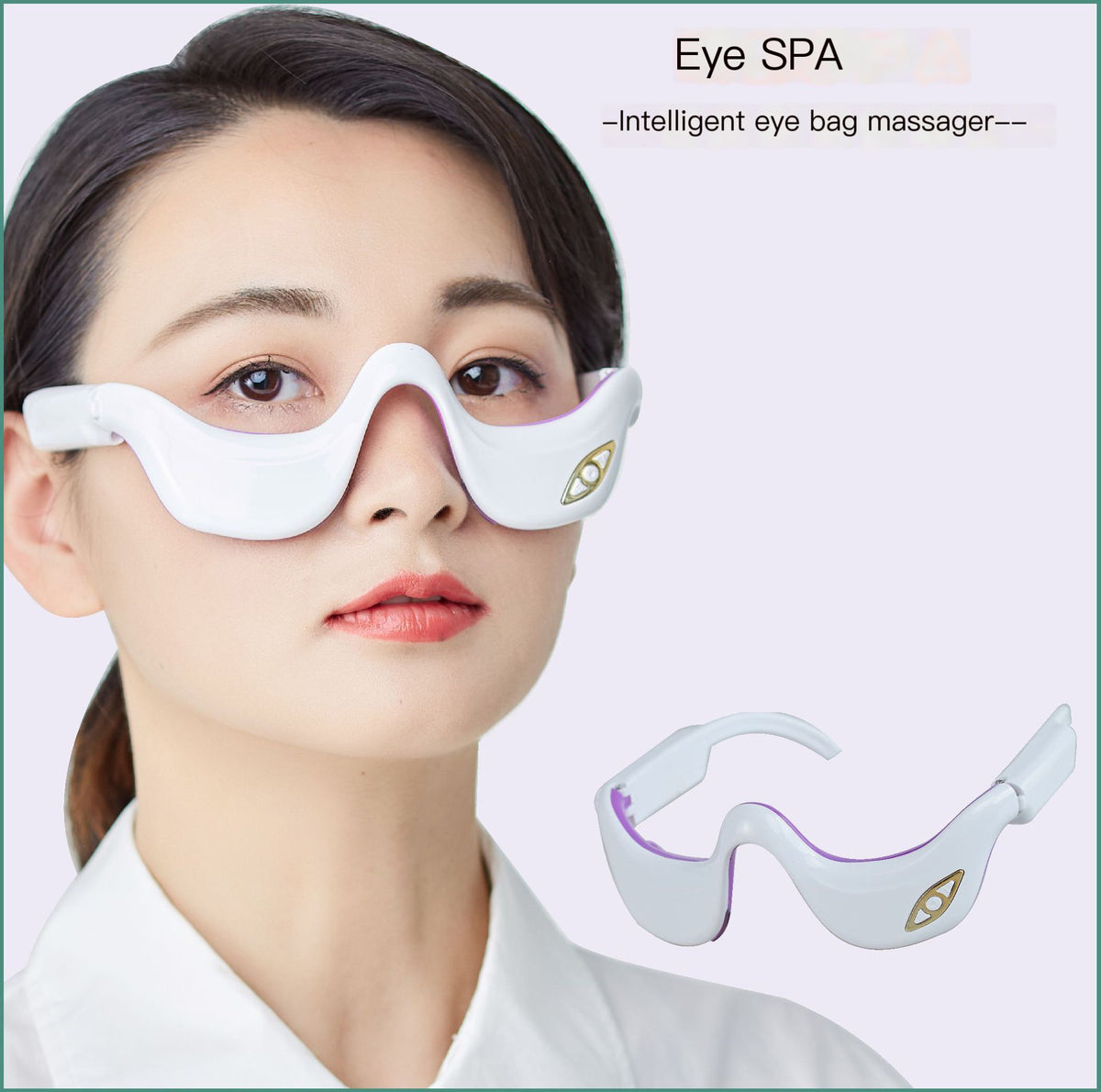 Smart Eye Massager with Microcurrent and Heat Therapy