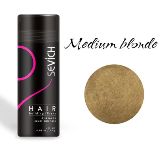 Hair Fiber Concealer for Thinning Hair – Instant Fuller-Looking Coverage