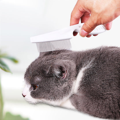 Stainless Steel Pet Hair Removal Comb for Cats