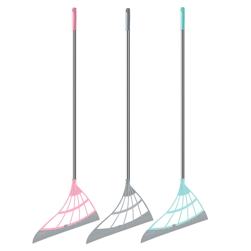 Silicone Floor Broom and Wiper for Pet Hair Cleaning